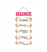 Decorative Wall Art MDF Wooden Wall Hanger for Living Room | Bedroom | Gifts | Wall Hangings for Home Decoration | Modern Decor Items | Abstract Painting (WH_6602N), Set of 6 - Decor Mantra